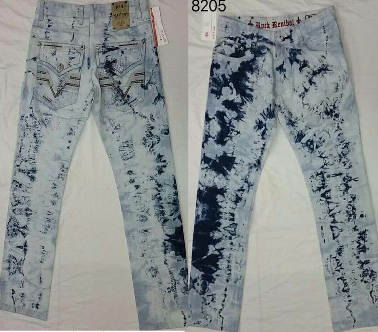 Rock Revival long jeans man 32-42-037